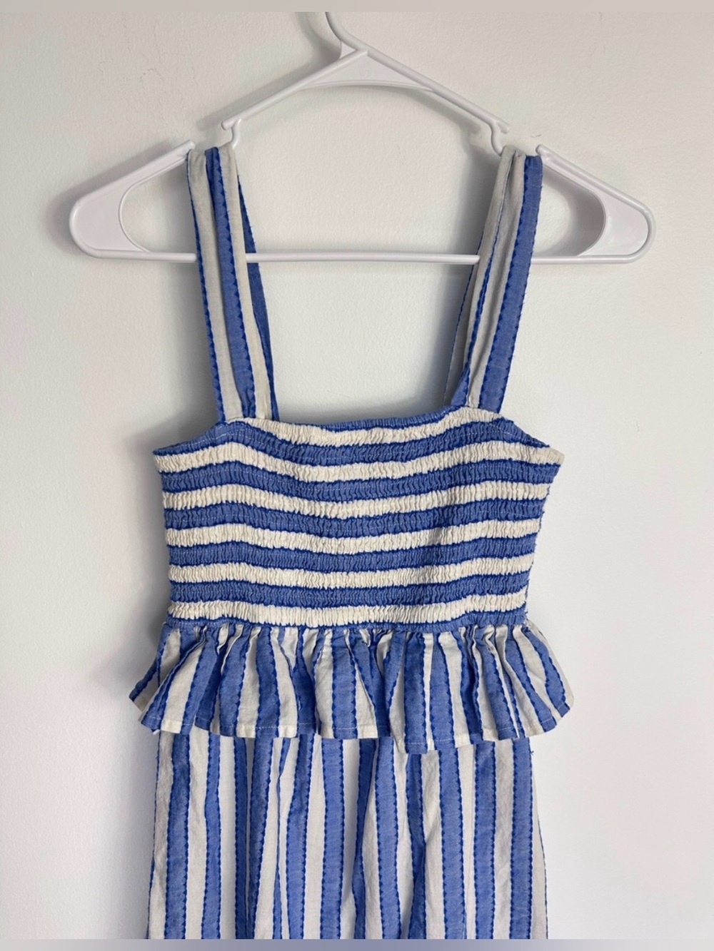 TCEC Blue and White Mini Dress - Small - Picture 3 of 4